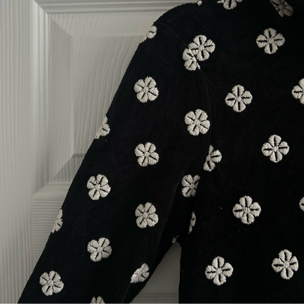 RARE Juicy Couture Y2K 2000s Floral Cotton Blend Drawstring Tracksuit. - Picture 3 of 12